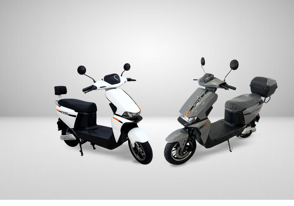 Scooter elétrica BOLIN E20 vista lateral